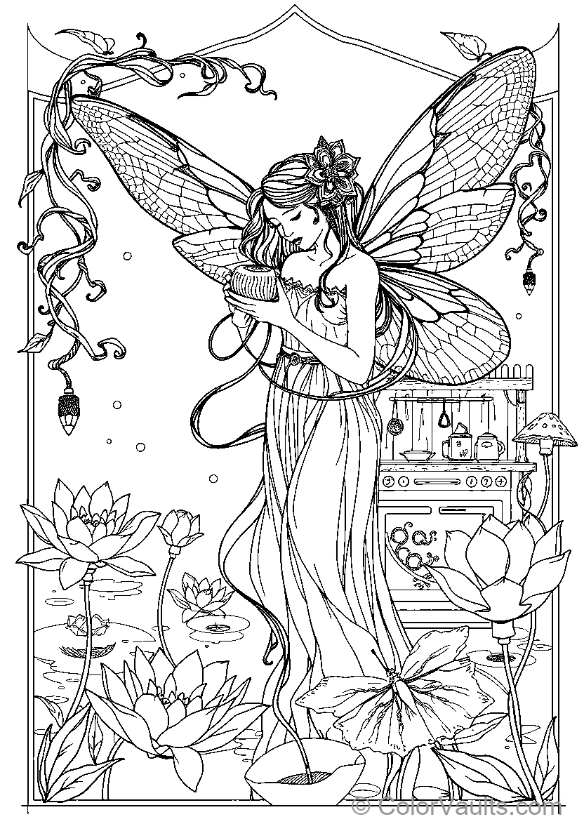 Fairy In Nature (Scene 2)