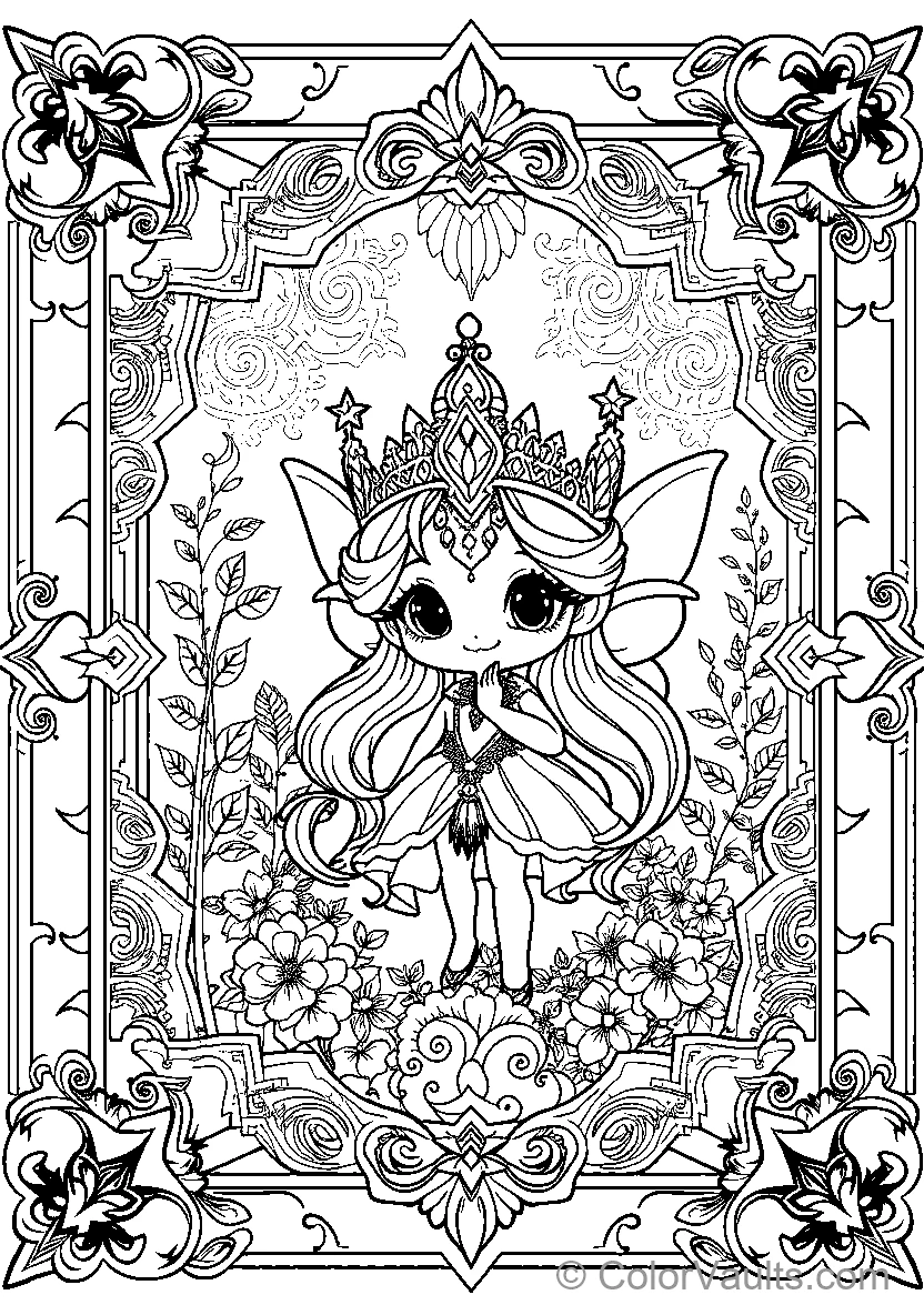 Fairy Crowned Character