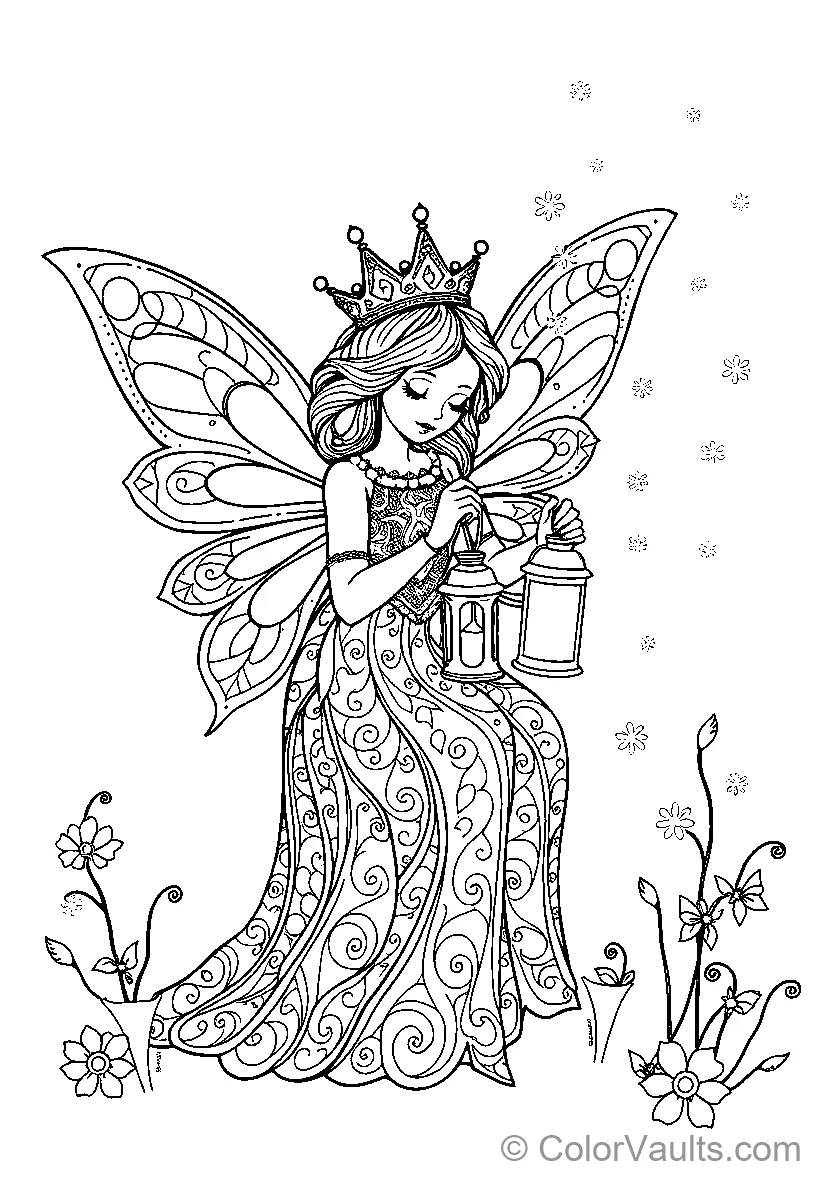Fairy met lantaarn