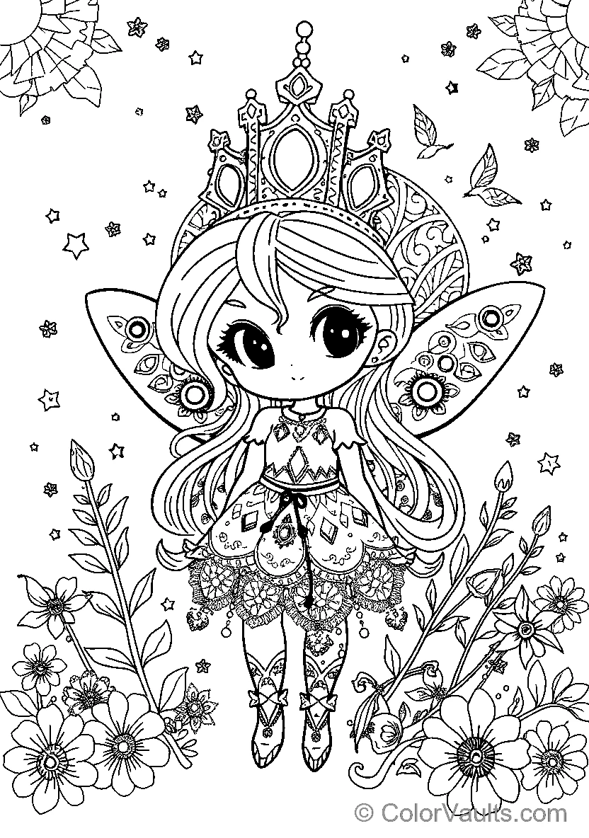 Fairy Princess in Crown