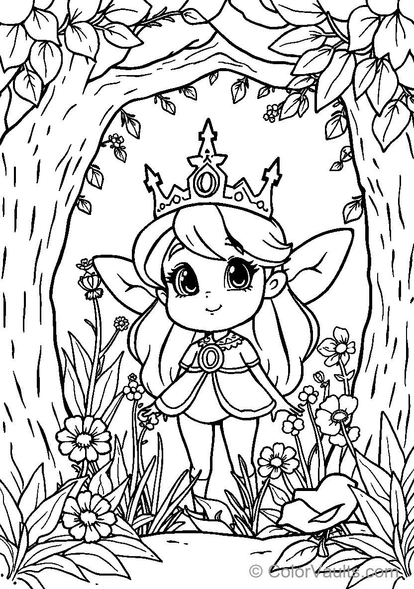 Fairy Princess in the Forest