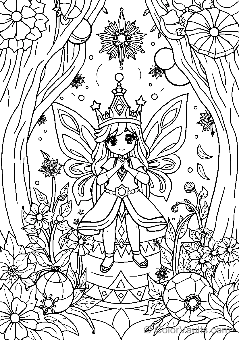 Fairyprinses op de tuin