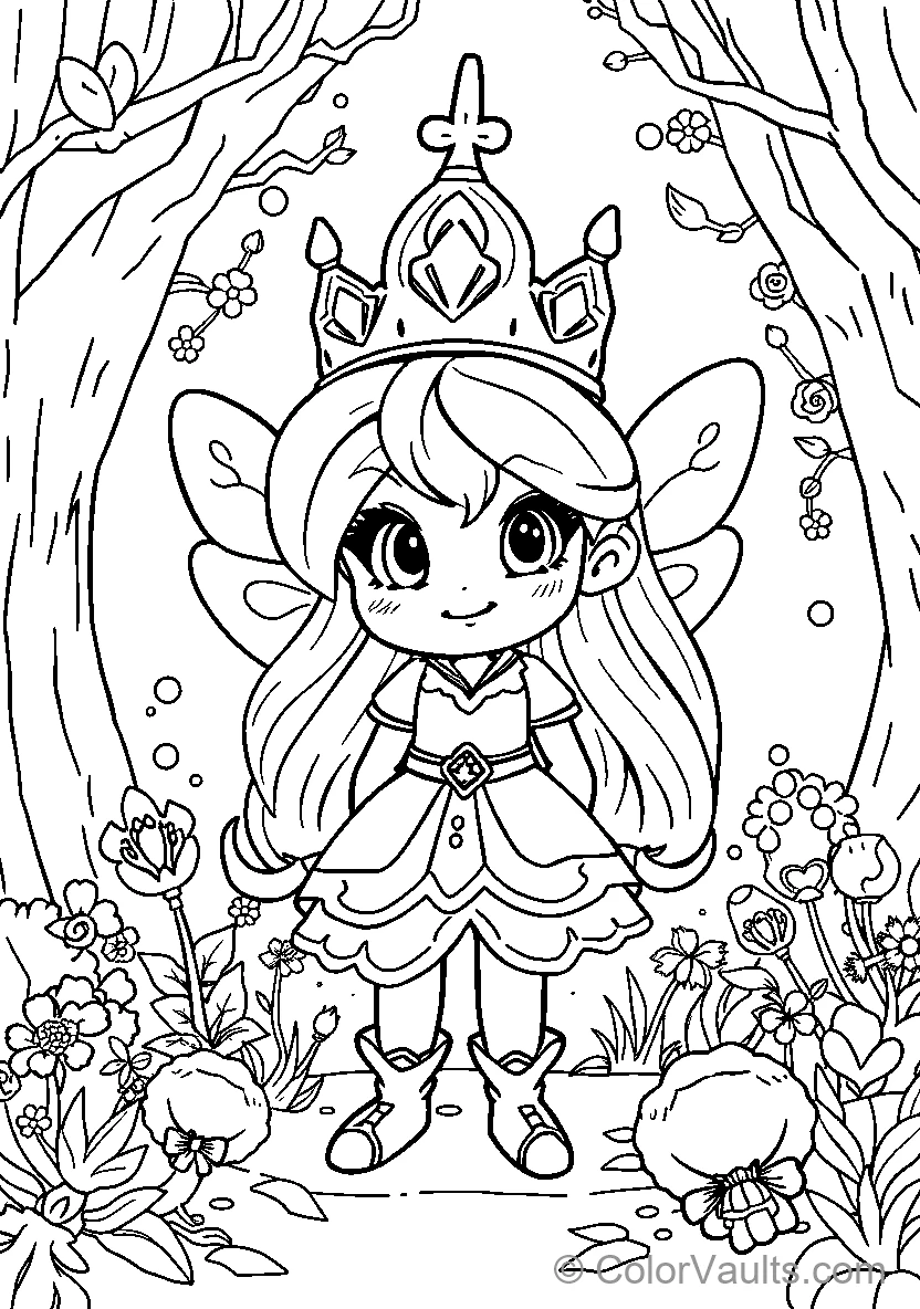 Fairy Princess in the Woods