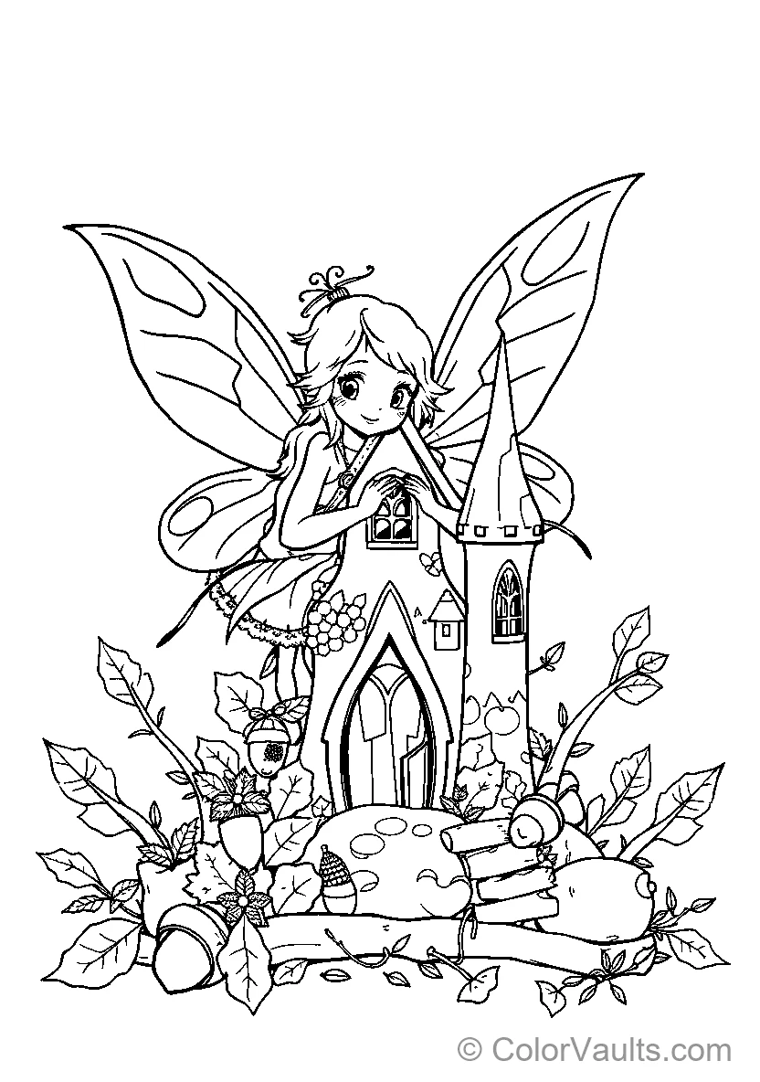 Fairy by the Castle