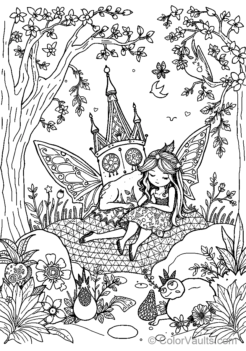 Fairy in de Verzamelde Boomgaard