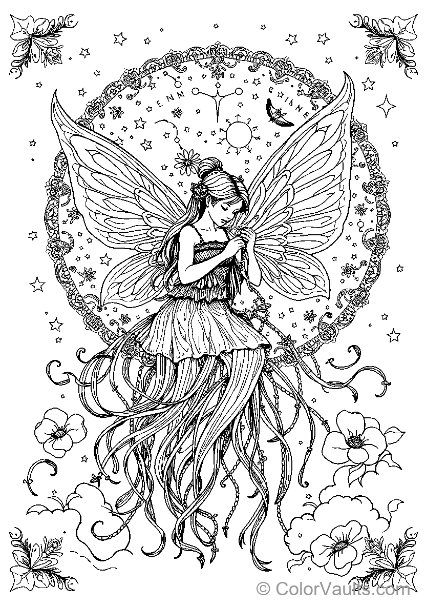 Fairy op de Verzamelde Tuin