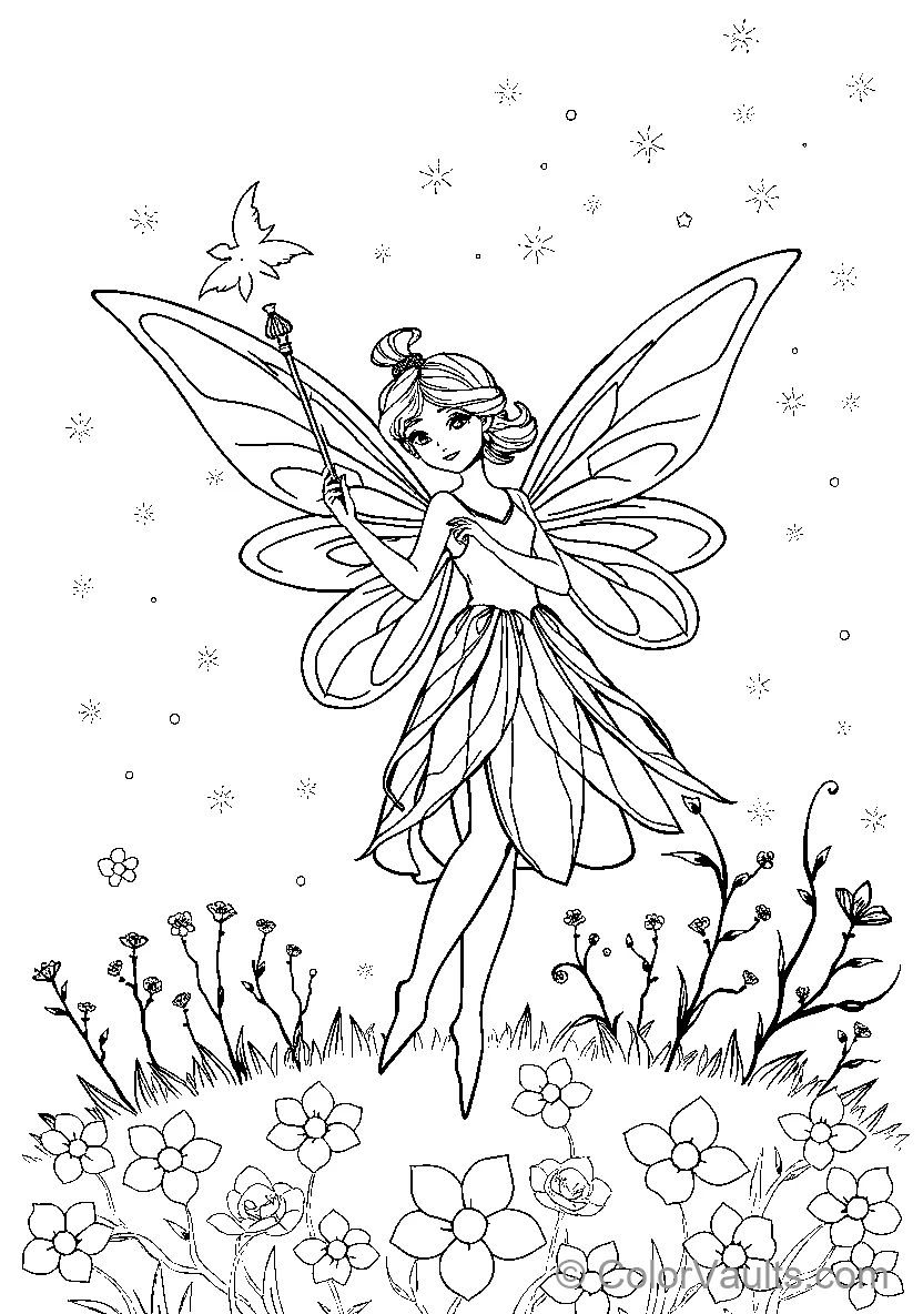 Fairy in the Garden