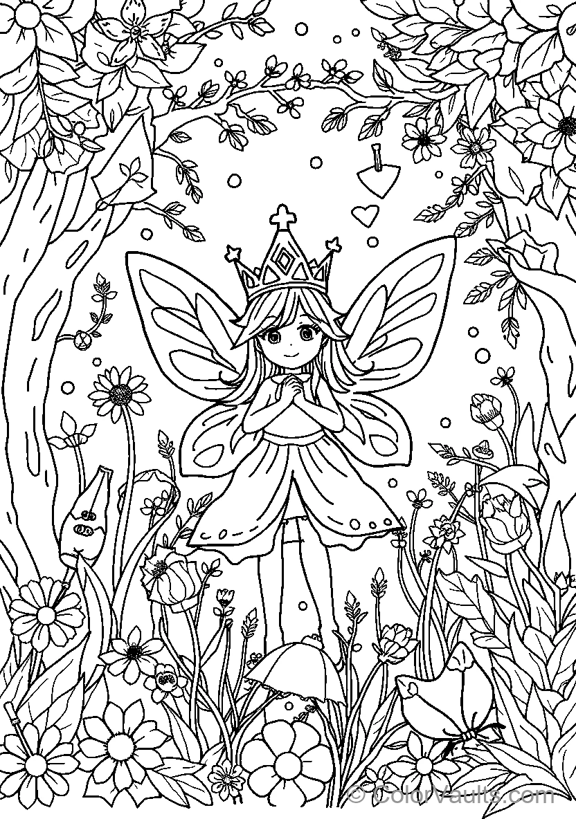 Fairy in the Garden