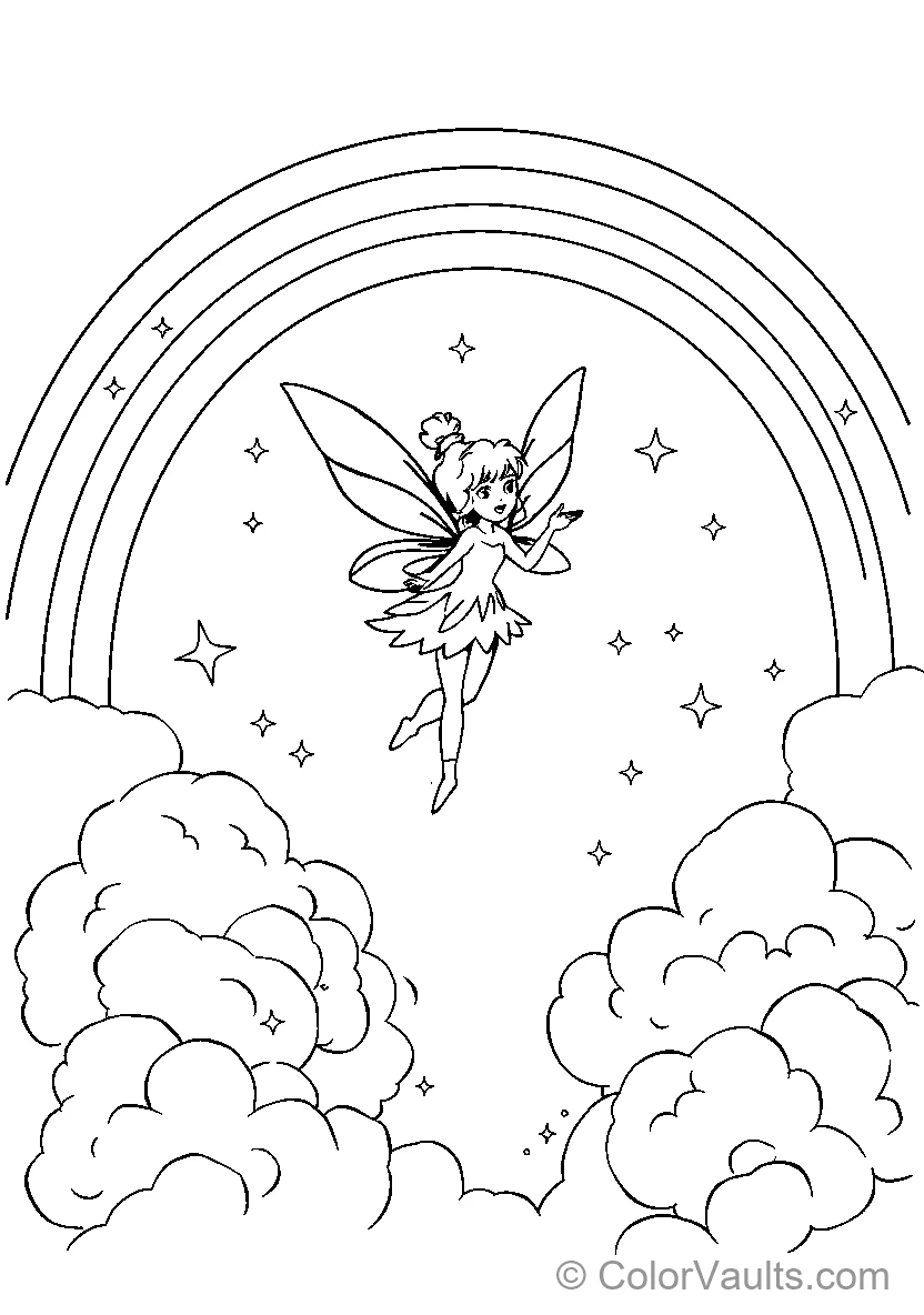 Fee en de lucht