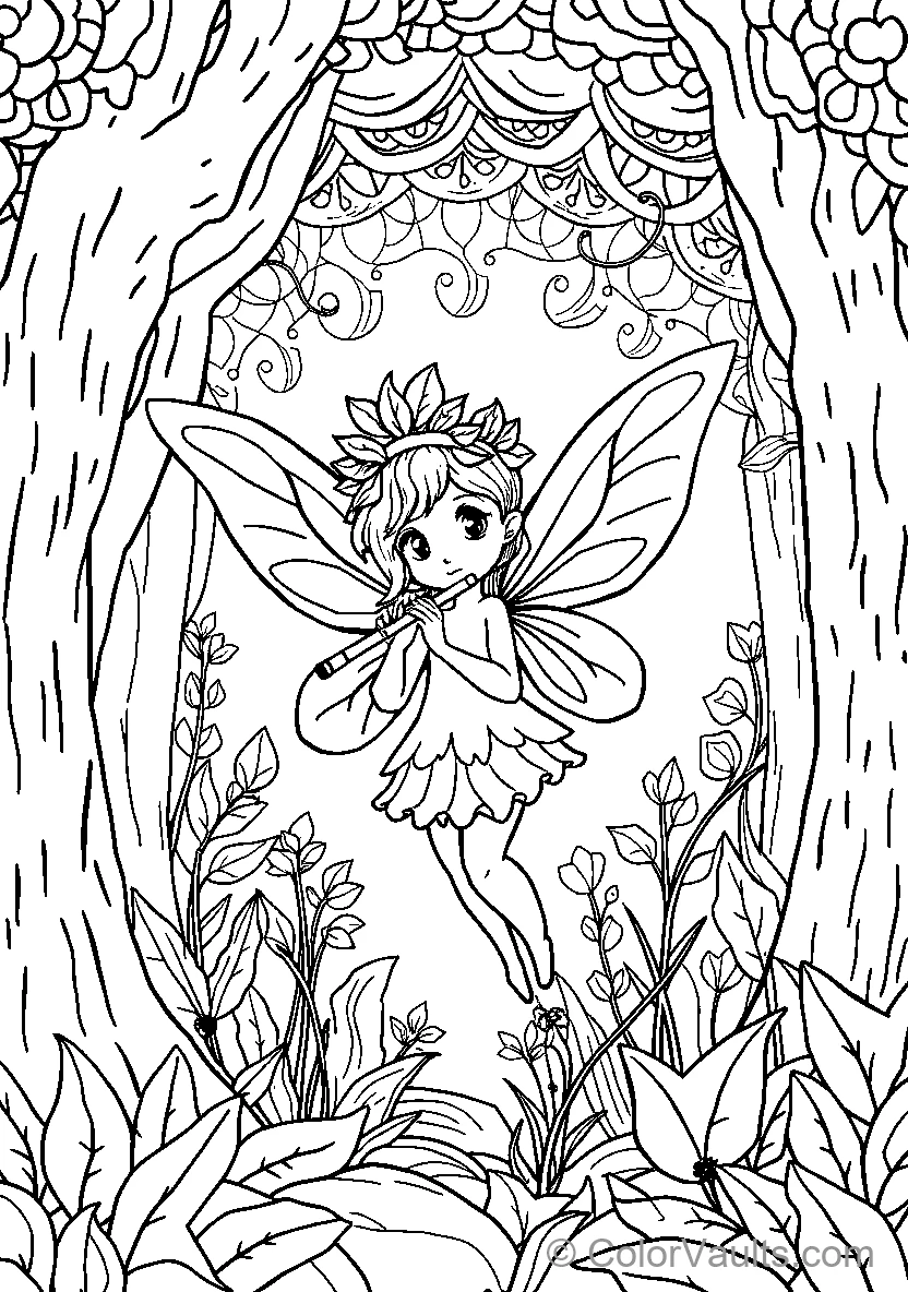 Fairy in the forest