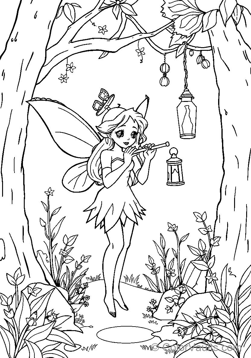 Fairy with Flute