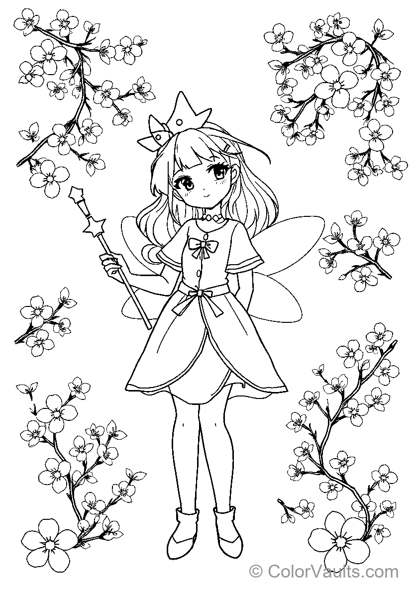 Fairy met stok