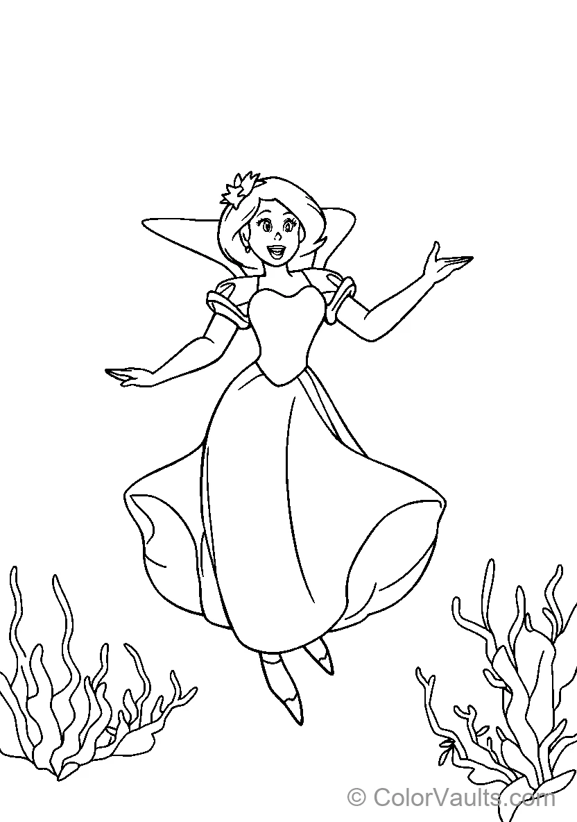 Onderwater Fabelprinses