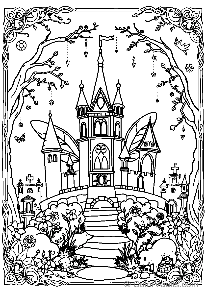Vliegende Fabeltale Kasteel
