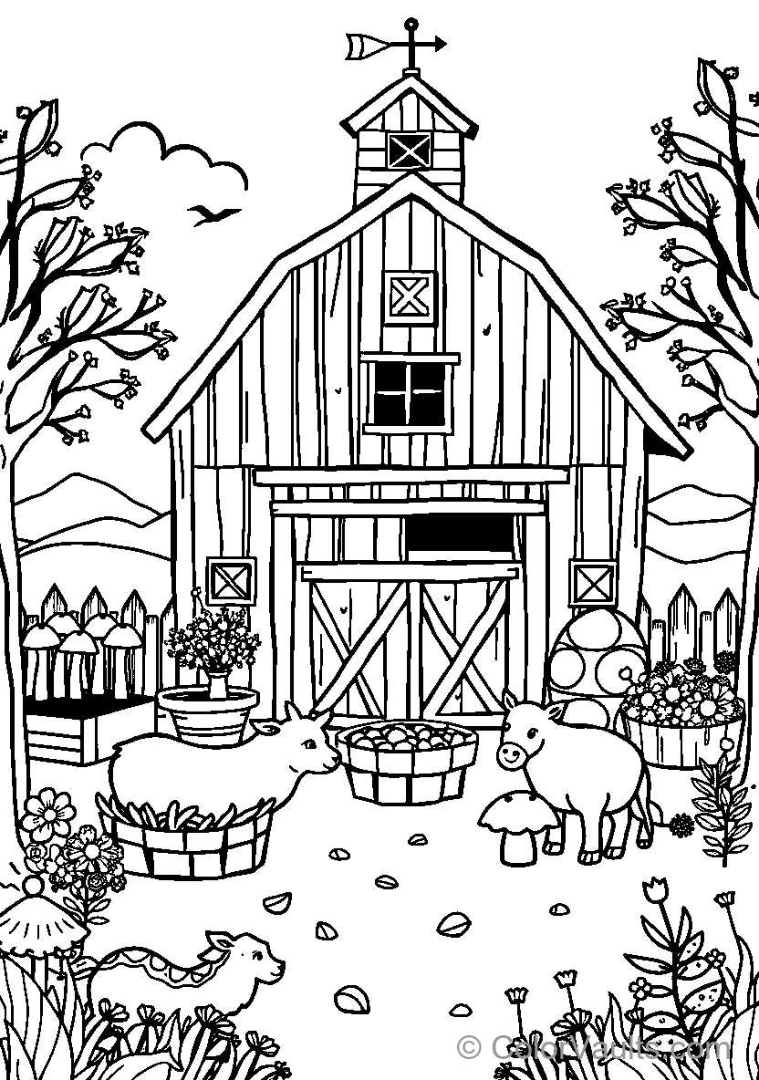 Barn Scene