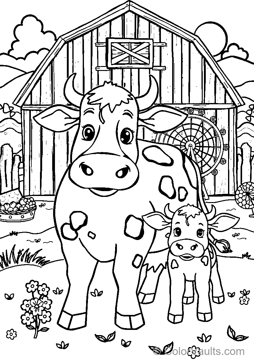 Cow and Calm
