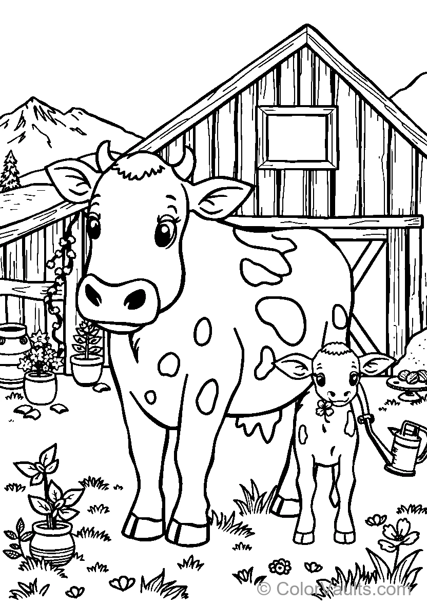 Cow and Calm (Scene 3)