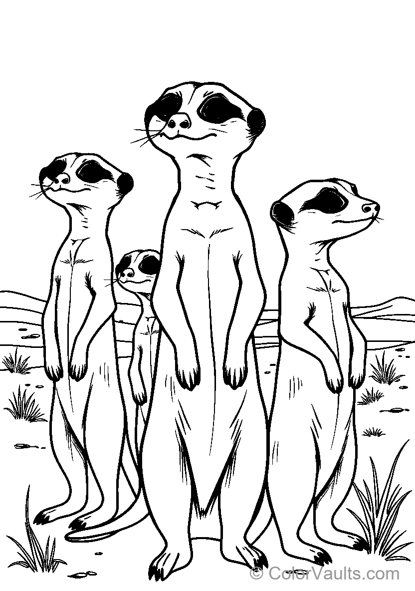 Meerkat Family