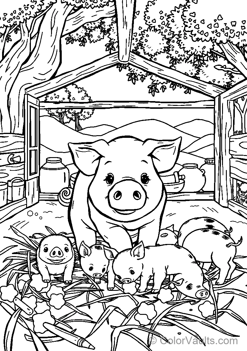 Pig Family Gathering