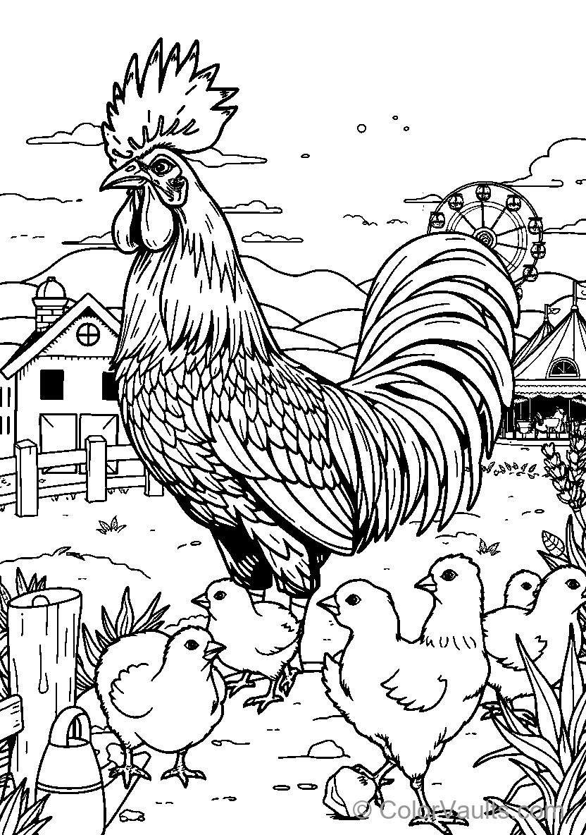 Rooster Farm (Scene 3)