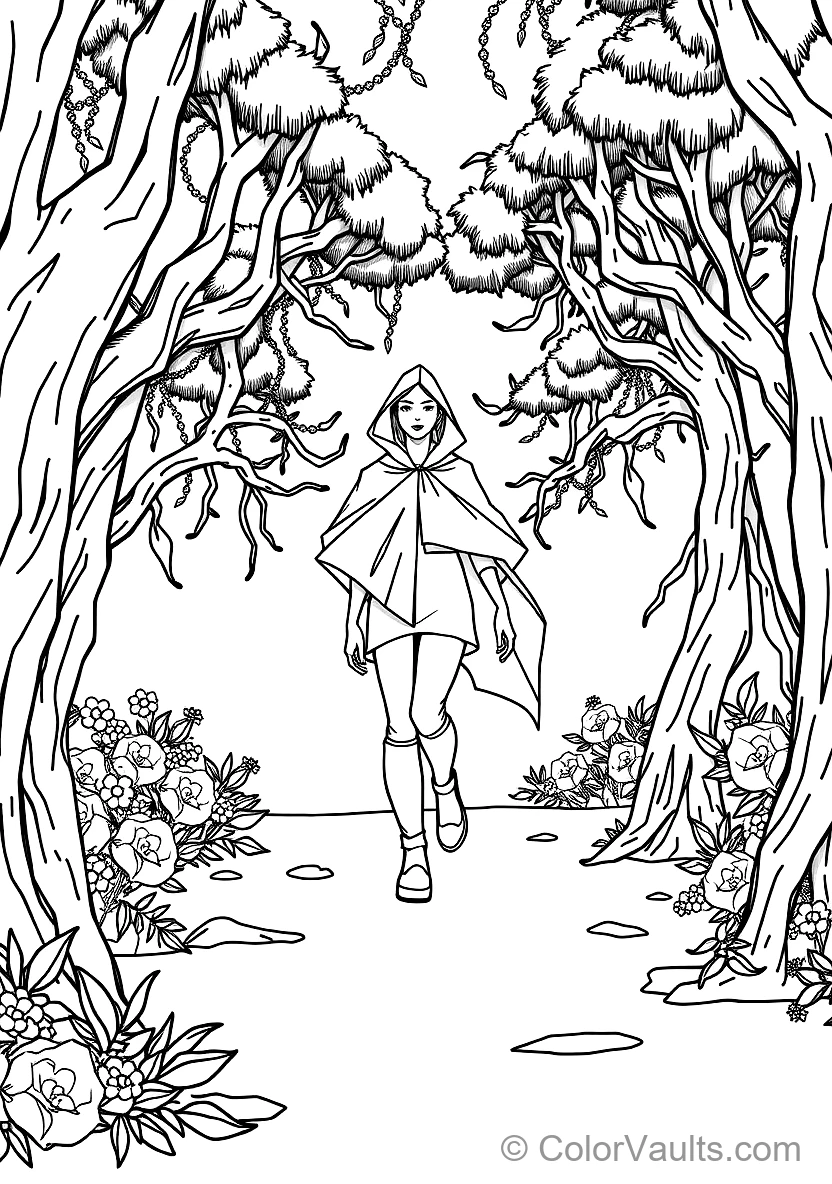 Fashion & Runway Styles coloring page 2