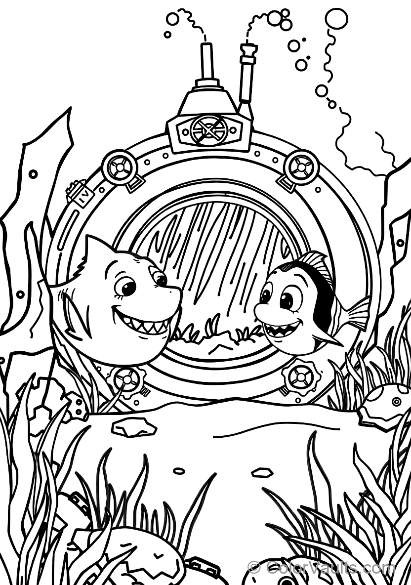 Bruce the Great White Shark (Scene 11)