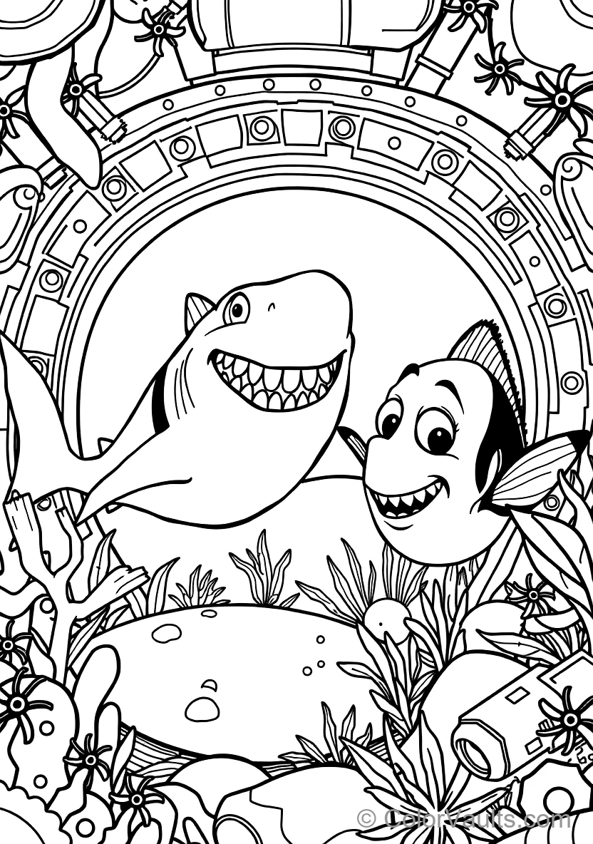 Bruce the Great White Shark (Scene 13)
