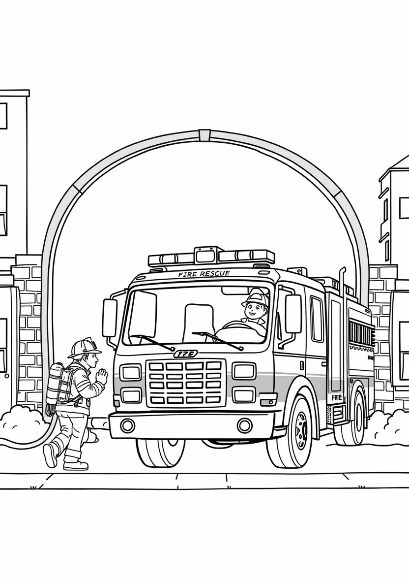 An Exciting Fire Rescue Sc