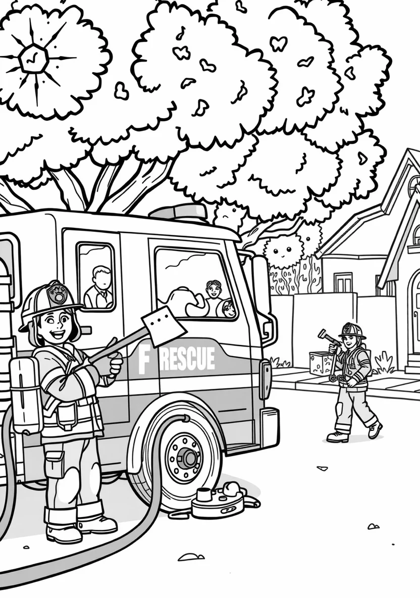 An Exciting Fire Rescue Sc