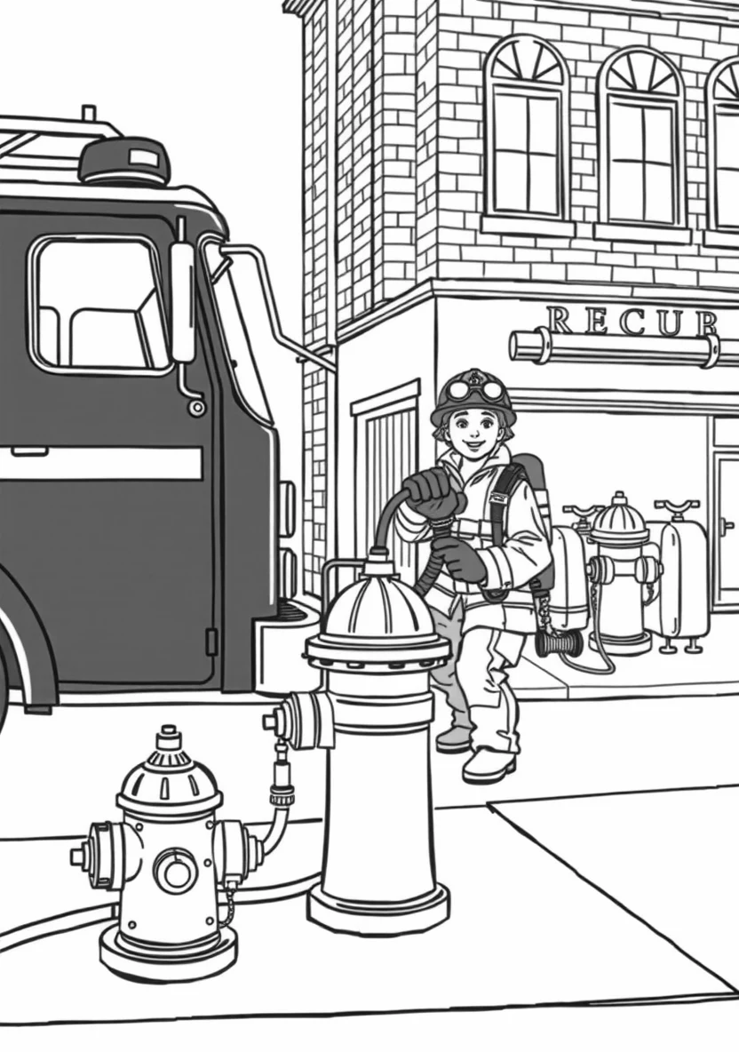 An Exciting Fire Rescue Sc