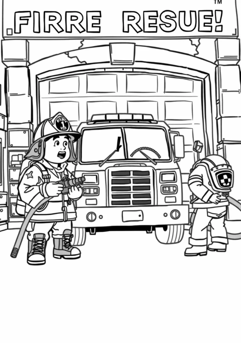 An Exciting Fire Rescue Sc