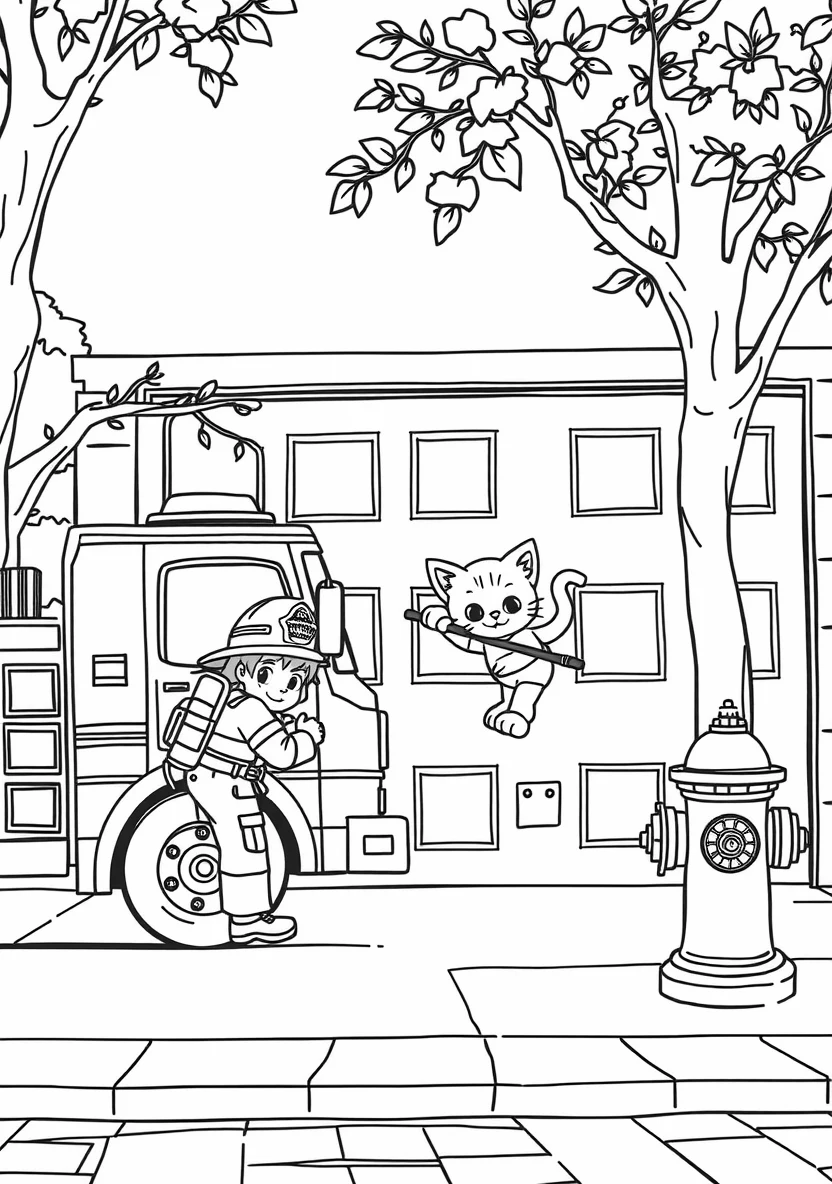 An Exciting Fire Rescue Sc