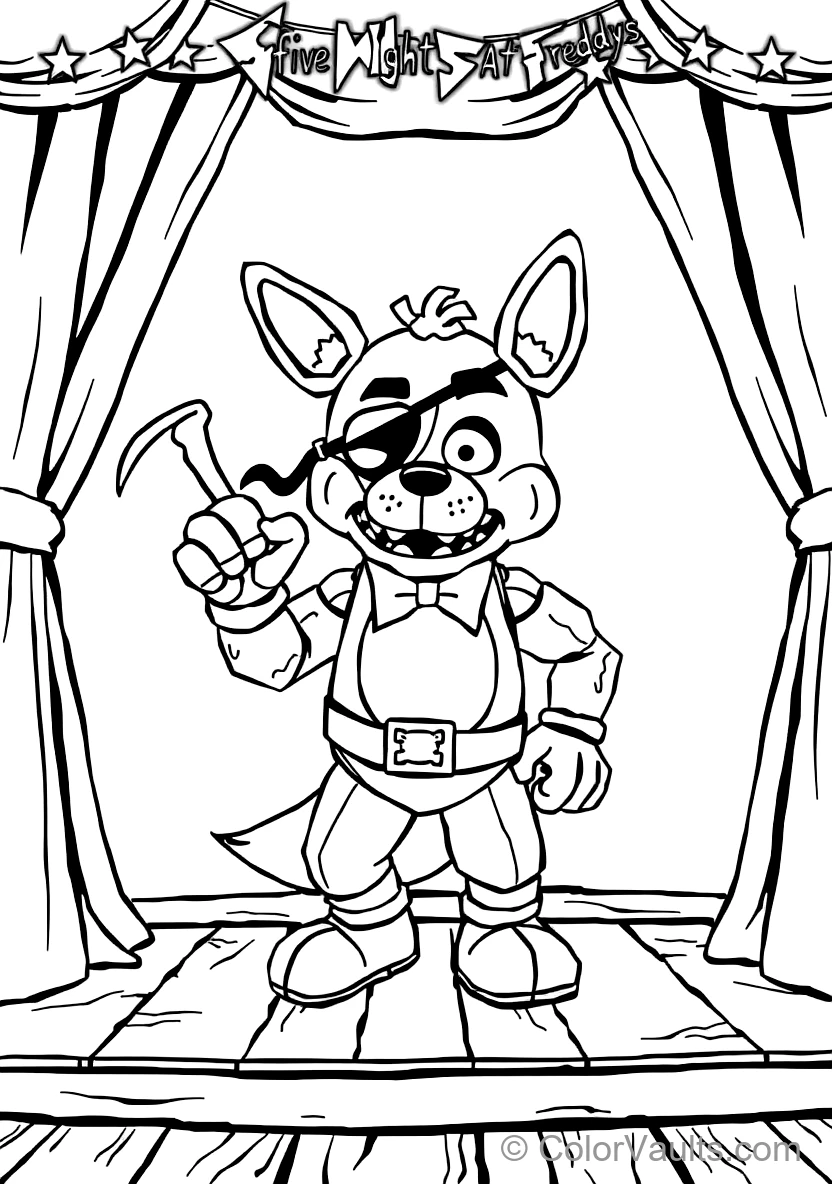 Funtime Foxy Center Stage Performance (2)