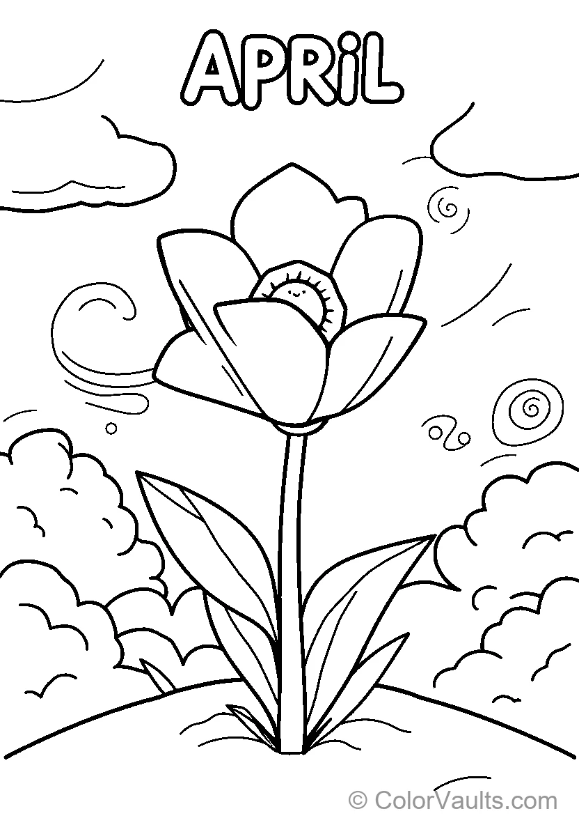 April Tulip
