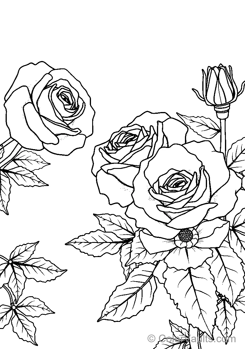 Colorful Roses