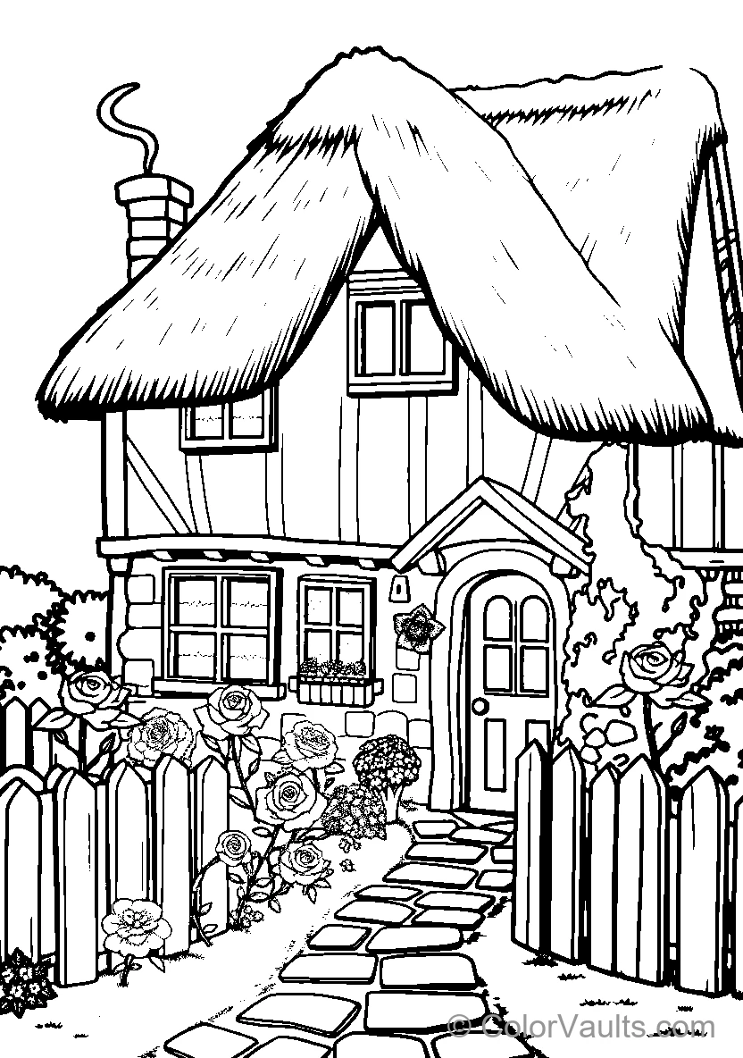 Cottage In The Garden (Scene 5)