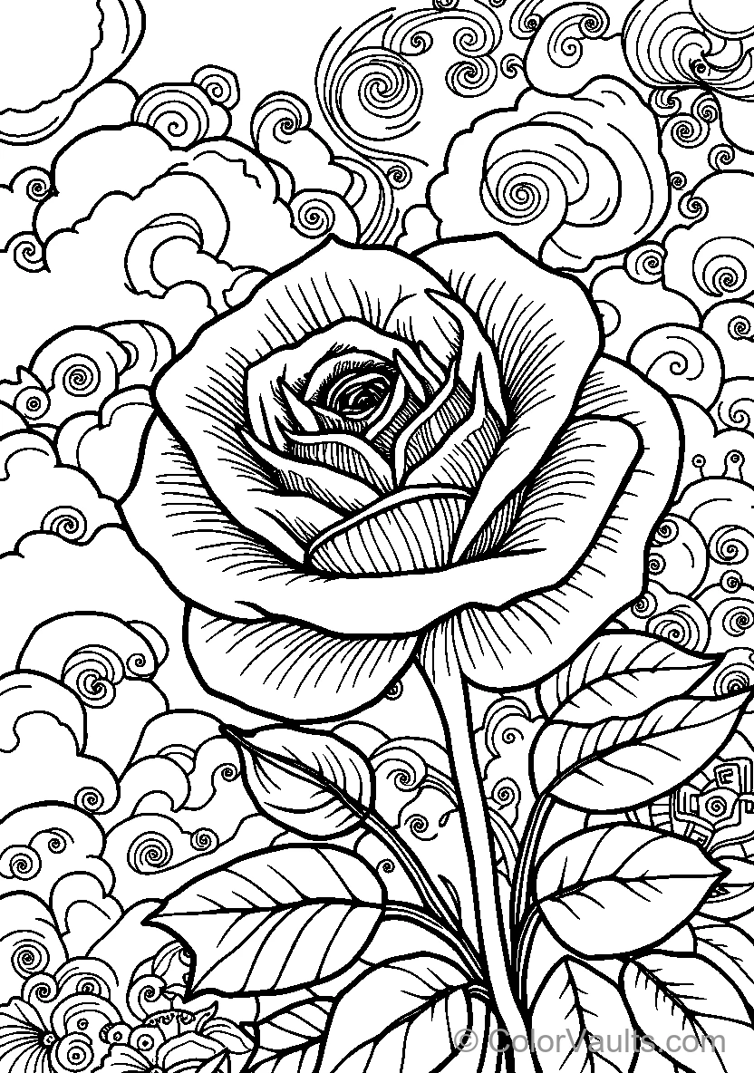 Detailed Rose (Scene 6)
