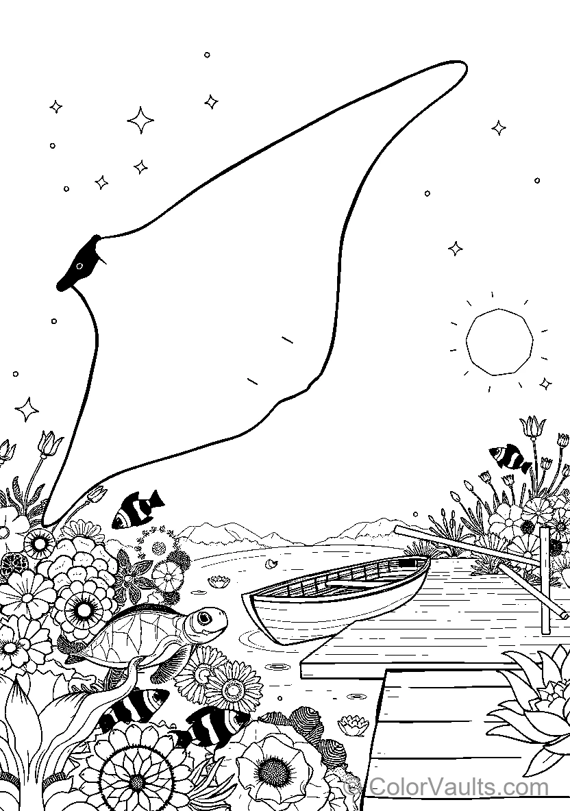 Fish With Flowers