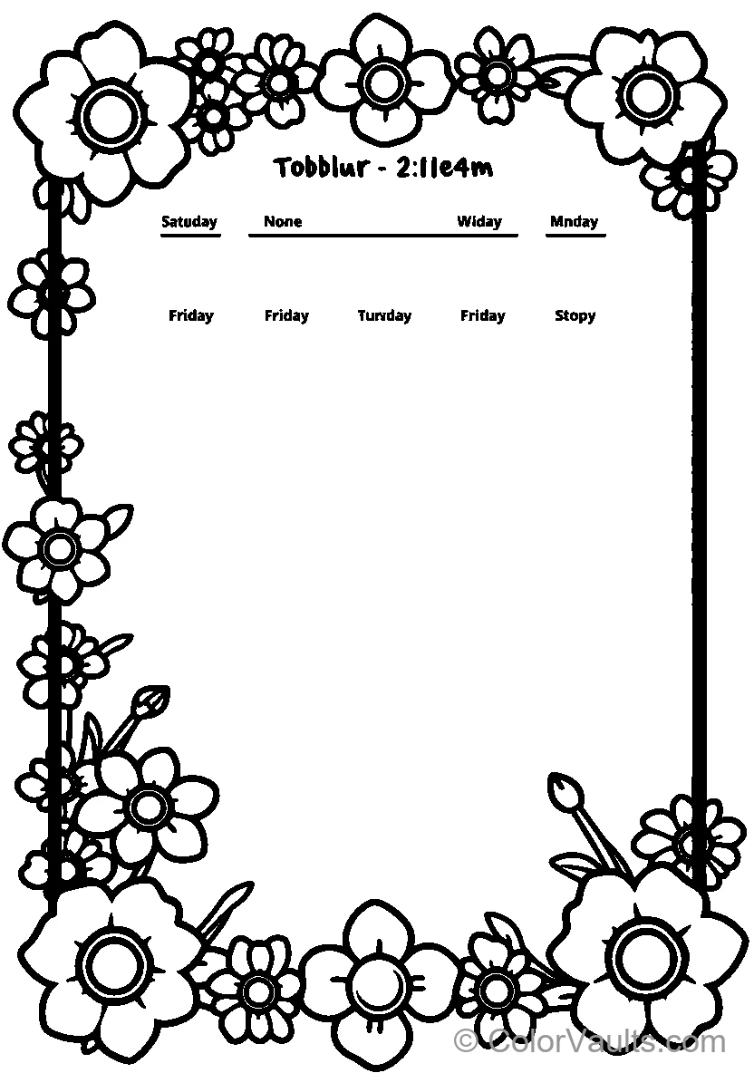 Floral Border (Scene 3)
