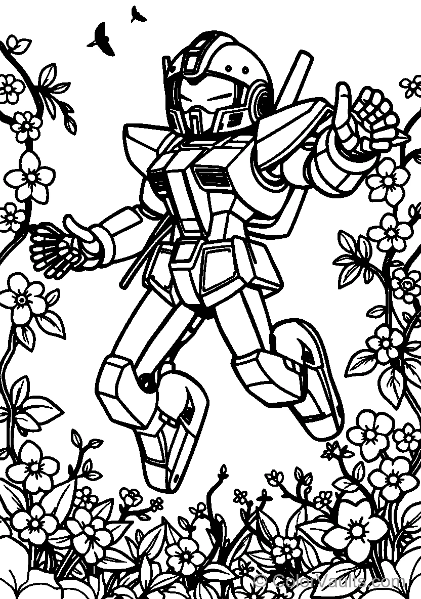 Floral Robot