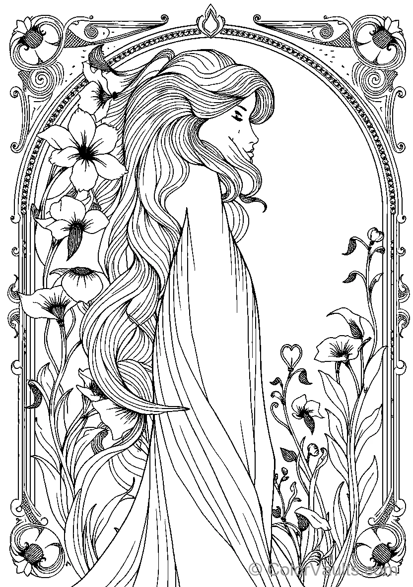 Floral Woman