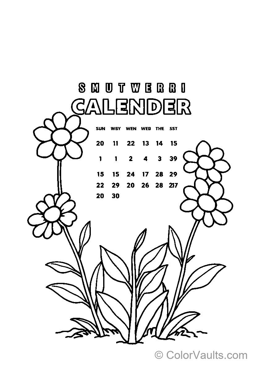 Flower Calendar
