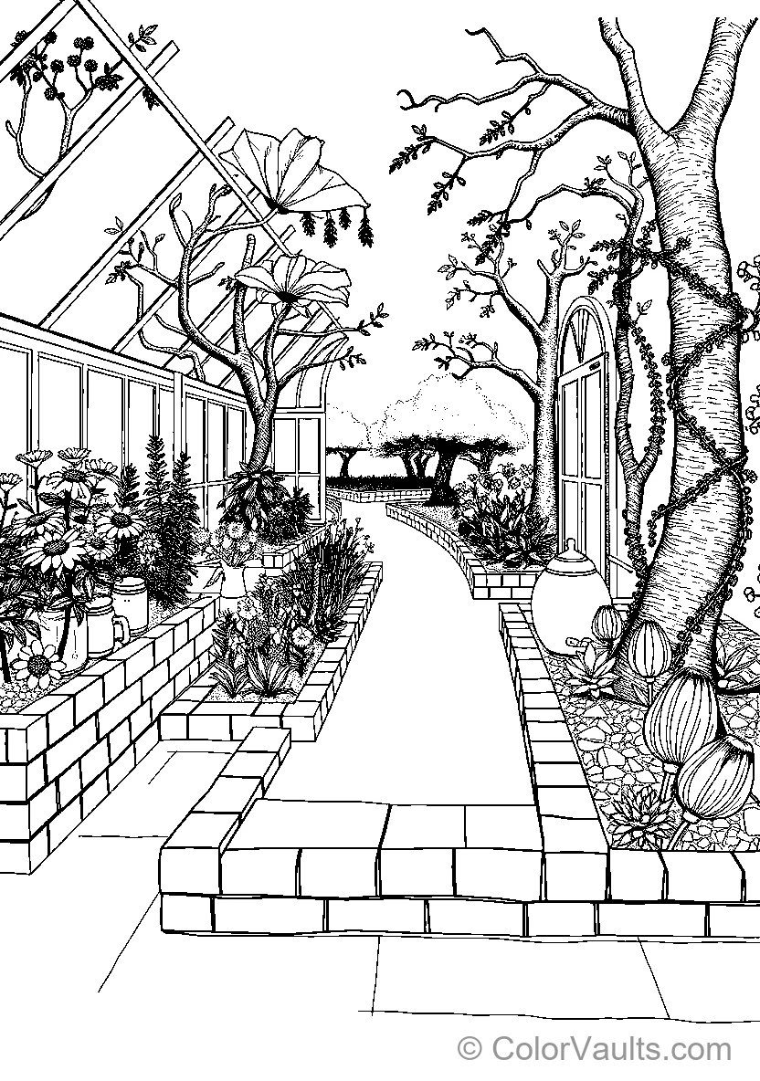 Garden Path Leading Home