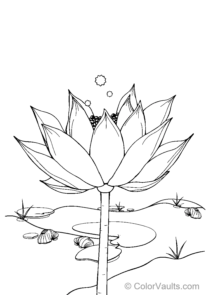 Lotus Flower (Scene 3)