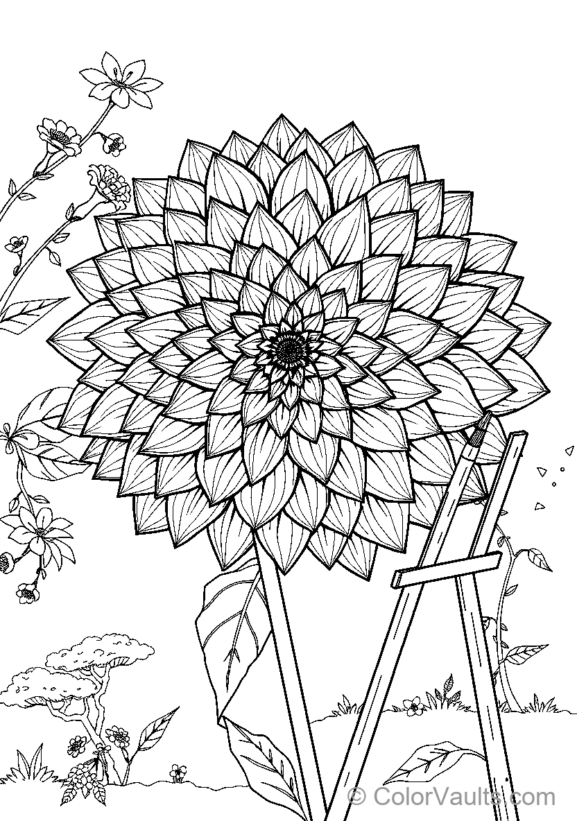 Mandala Flower (Scene 4)
