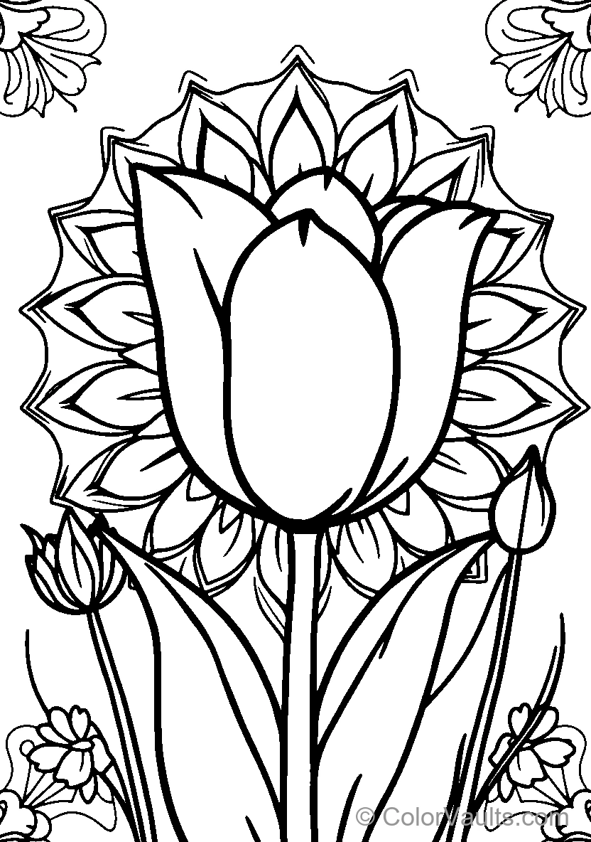 Mandala Tulip