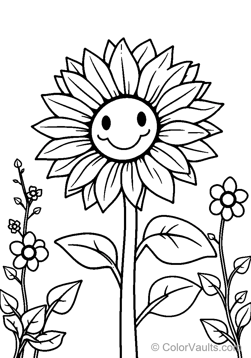 Smiling Sunflower