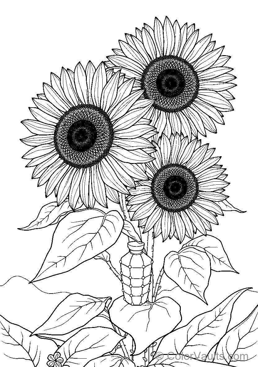 Sunflower Field (Scene 5)