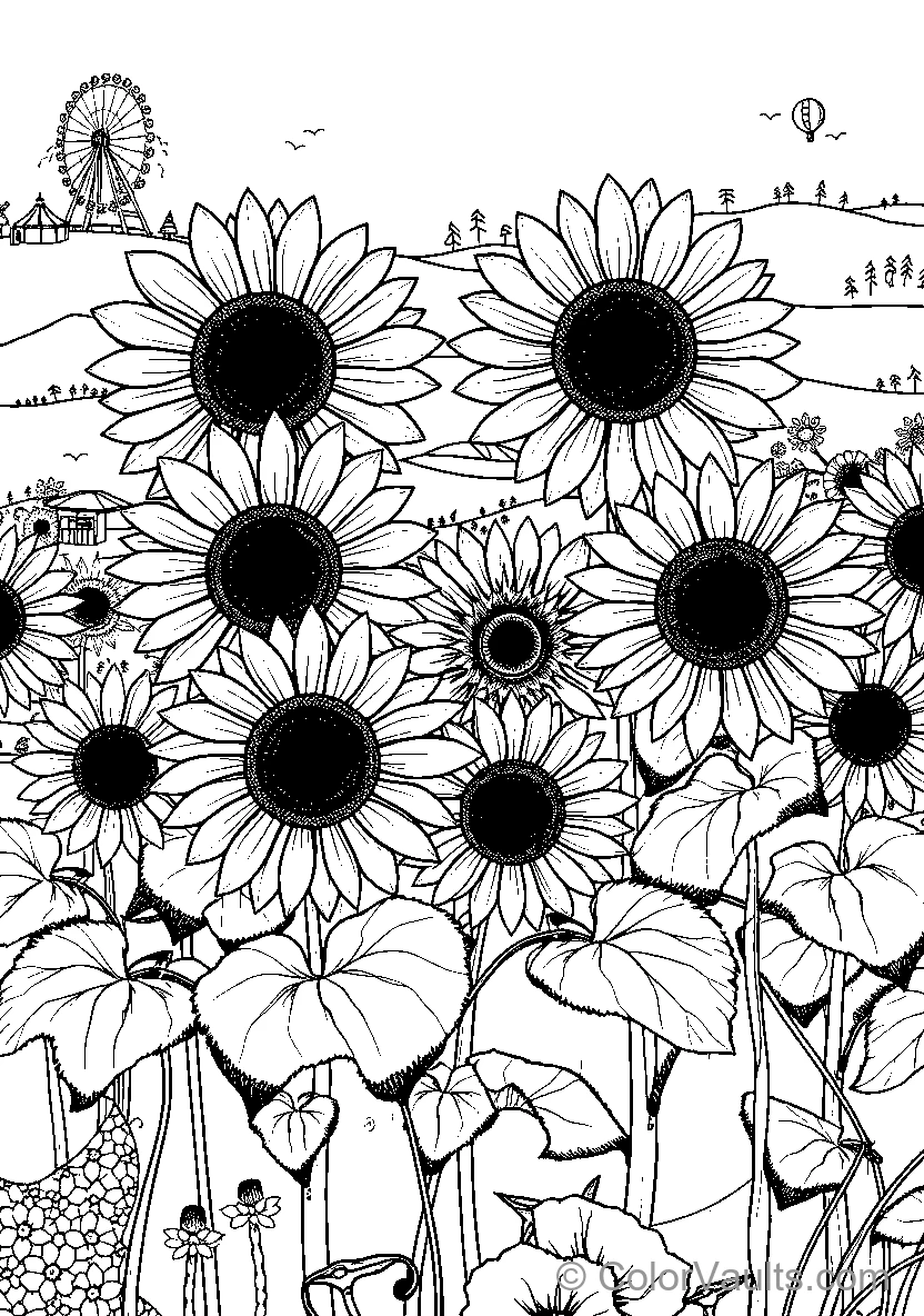 Sunflower Field Adventure