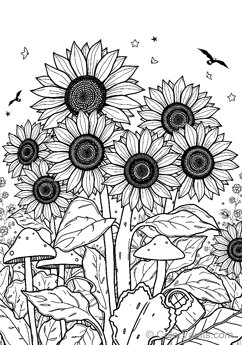 Sunflower Garden (Scene 7)